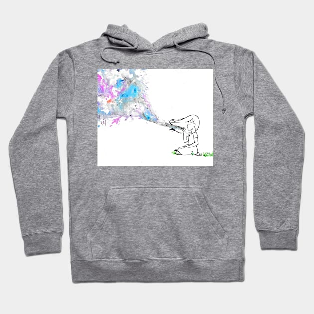 Universal Wish Hoodie by KaleidoscopicCanvas